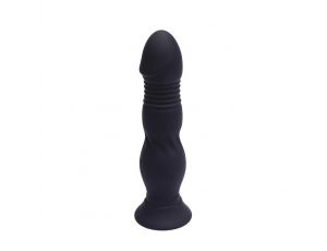 Silikonowy wibrator analny posuwisty Dionysus Fantasy 15 cm