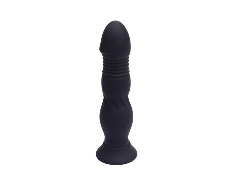 Silikonowy wibrator analny posuwisty Dionysus Fantasy 15 cm