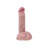 Dildo silikonowe Fantasy z ruchomą skórką 21 cm - 4