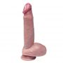 Dildo silikonowe Fantasy z ruchomą skórką 21 cm - 3