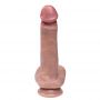 Dildo silikonowe Fantasy z ruchomą skórką 21 cm - 7