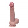 Dildo silikonowe Fantasy z ruchomą skórką 21 cm - 10