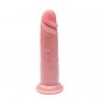 Dildo silikonowe z ruchomą skórką Fantasy 21 cm - 6