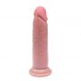 Dildo silikonowe z ruchomą skórką Fantasy 21 cm - 5