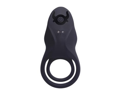 Podwójny pierścień wibrujący Hermes z pilotem Fantasy silikonowy USB - 2
