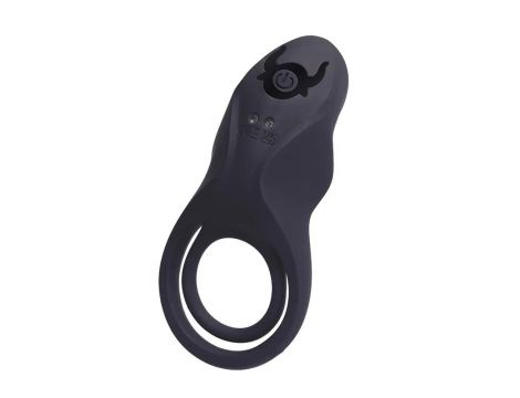 Podwójny pierścień wibrujący Hermes z pilotem Fantasy silikonowy USB