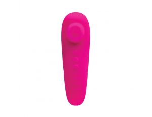 Stymulator łechtaczki silikonowy Pan Fantasy pulsacyjny USB 16,5 cm