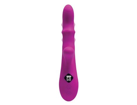 Wibrator posuwisty punktu G Ares Fantasy silikonowy USB 23 cm - 2