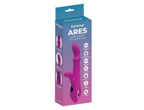 Wibrator posuwisty punktu G Ares Fantasy silikonowy USB 23 cm - 7