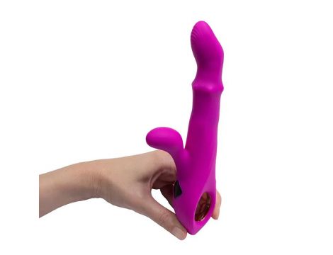 Wibrator posuwisty punktu G Ares Fantasy silikonowy USB 23 cm - 8