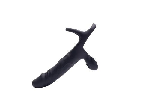 Vibrating dildo for double penetration Hephaestus - 3