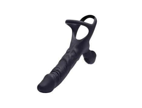 Vibrating dildo for double penetration Hephaestus - 2