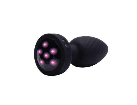 Rotacyjny wibrujący korek analny Achelous Fantasy USB 10 cm - 2