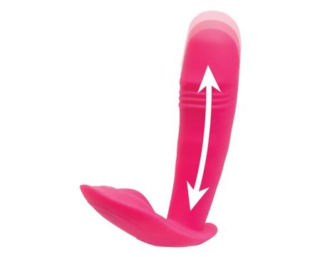 Wibrator z ruchami posuwistymi Artemis Fantasy silikonowy USB 12 cm - 4
