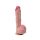 Elastyczne silikonowe dildo hiperrealistyczne Fantasy 21 cm