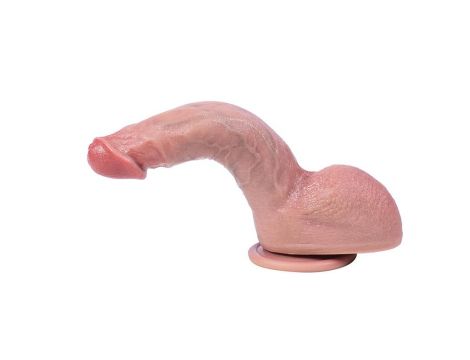Dildo silikonowe elastyczne hiperrealistyczne Fantasy 21 cm - 9