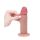 Dildo silikonowe realistyczne z ruchomą osłonką Fantasy 18 cm