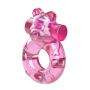 Vibrating Bear Cock Ring – Pink - 2