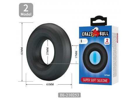 Zestaw 56 silikonowych pierścieni erekcyjnych Crazy Bull - 4