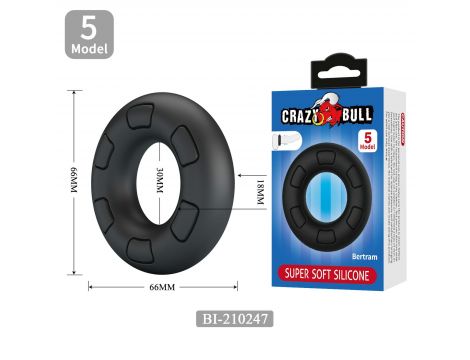 Zestaw 56 silikonowych pierścieni erekcyjnych Crazy Bull - 11
