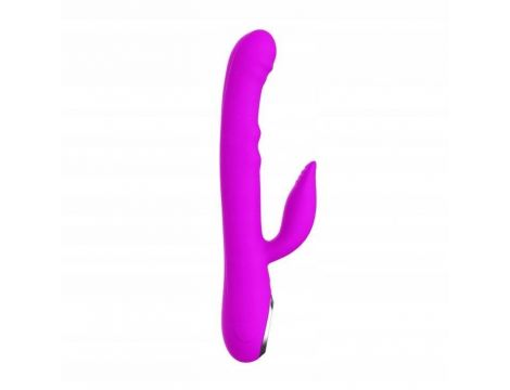 PRETTY LOVE -INTIMATE ,Silikonowy Wibrator z Ruchem Rotacyjnym - 3