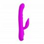 PRETTY LOVE -INTIMATE ,Silikonowy Wibrator z Ruchem Rotacyjnym - 4