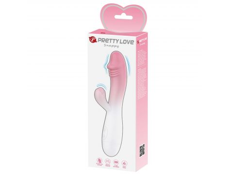Wibrator króliczek Pretty Love Snappy jasnoróżowy 19 cm 30 funkcji
