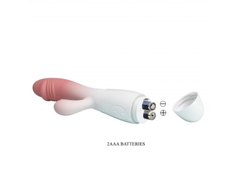 Wibrator króliczek Pretty Love Snappy jasnoróżowy 19 cm 30 funkcji - 8