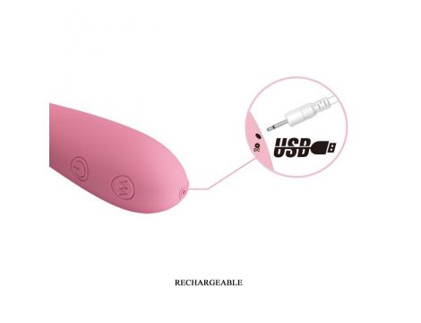 Wibrator silikonowy Pretty Love Gloria 30 funkcji 16 cm - 8