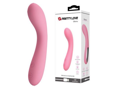 Wibrator silikonowy Pretty Love Gloria 30 funkcji 16 cm - 11