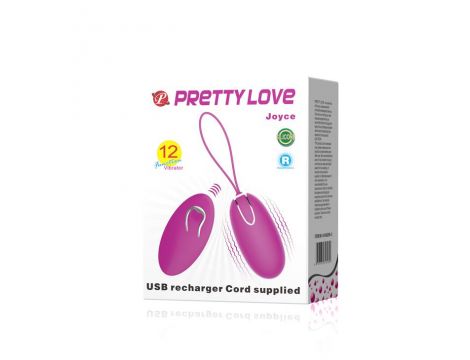 PRETTY LOVE - JOYCE EGG 12 function vibrations - 6