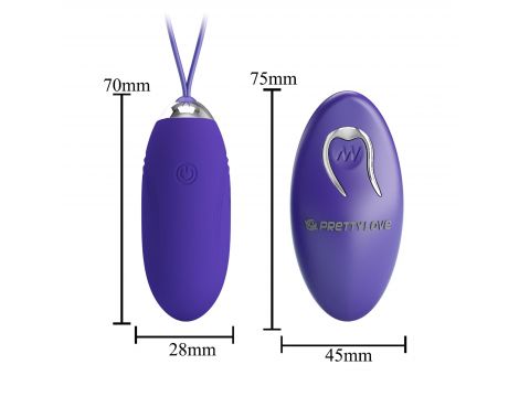PRETTY LOVE - Jenny - Youth,  Wireless remote control 12 vibration functions - 3