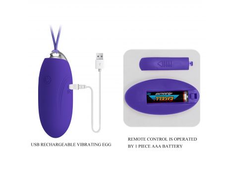 PRETTY LOVE - Jenny - Youth,  Wireless remote control 12 vibration functions - 6