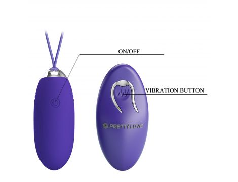 PRETTY LOVE - Jenny - Youth,  Wireless remote control 12 vibration functions - 9