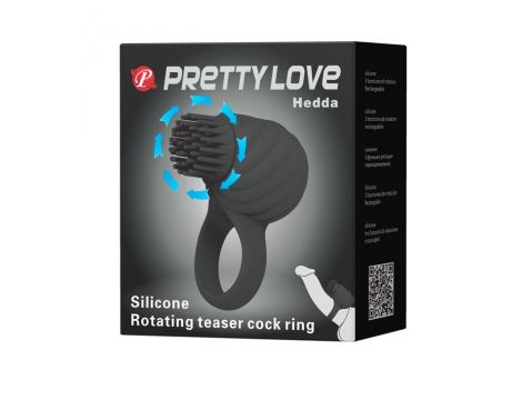 PRETTY LOVE - Hedda Rotating teaser cock ring - 6
