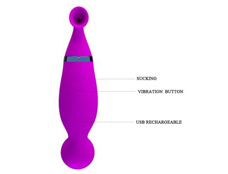 PRETTY LOVE - Magic Flute USB 12 Functions, Suction - 3