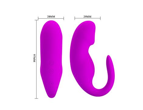PRETTY LOVE - 12 vibration functions Wireless remote control - 8