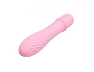 Wibrator silikonowy Pretty Love Solomon 10 funkcji bateria AAA 12 cm