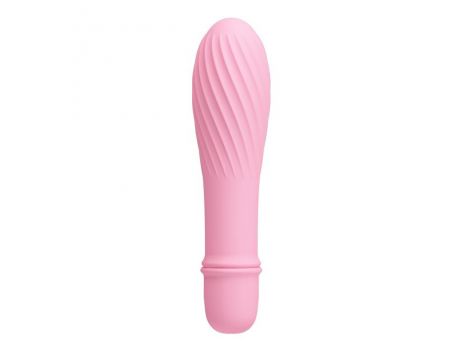 Wibrator silikonowy Pretty Love Solomon 10 funkcji bateria AAA 12 cm - 4