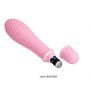 Wibrator silikonowy Pretty Love Solomon 10 funkcji bateria AAA 12 cm - 3