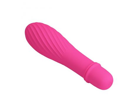 Wibrator silikonowy Pretty Love Solomon 10 funkcji bateria AAA 12.3 cm - 3