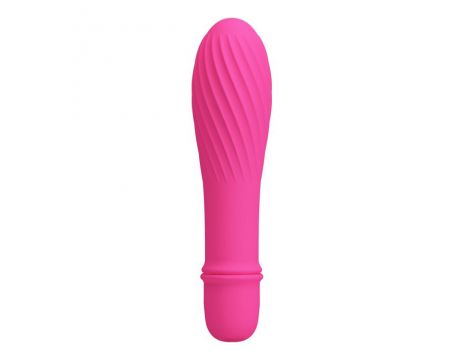 Wibrator silikonowy Pretty Love Solomon 10 funkcji bateria AAA 12.3 cm - 5