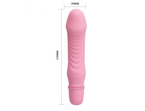 Wibrator silikonowy Pretty Love Stev różowy 10 funkcji 13,5 cm - 4