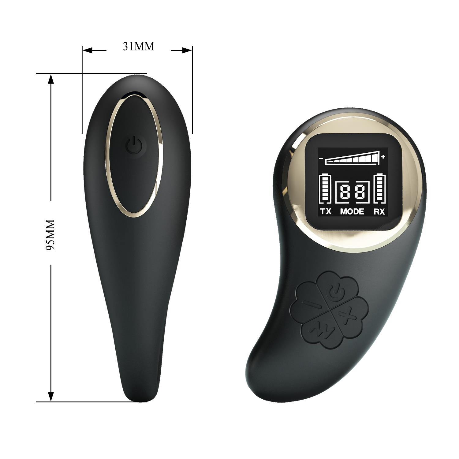 Pretty Love - Nathan, Wireless Remote Control 9 Speed Levels 10 Vibration