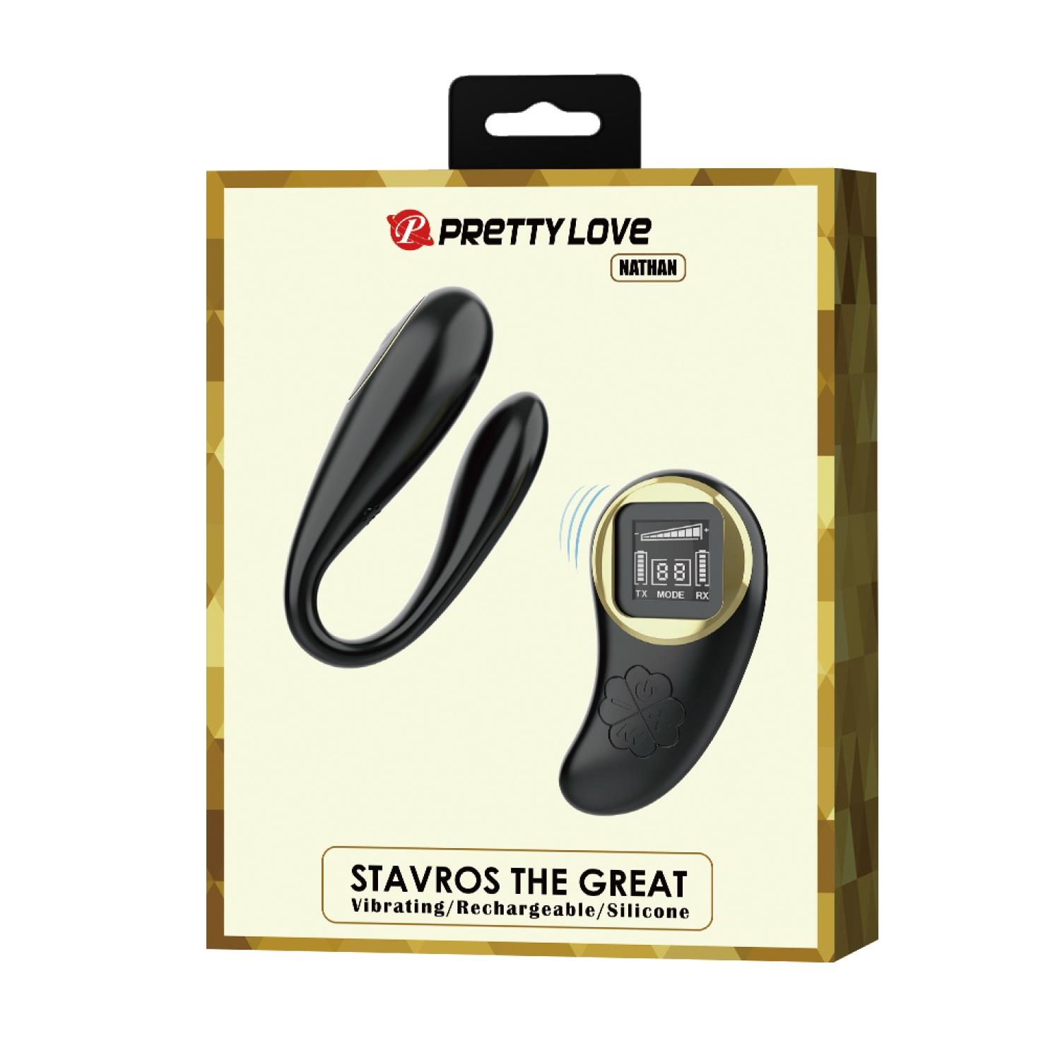 Pretty Love - Nathan, Wireless Remote Control 9 Speed Levels 10 Vibration