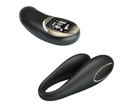 Wibrator podwójny Pretty Love Nathan z pilotem 10 trybów silikonowy USB - 3