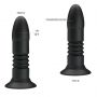 MR PLAY - VIBRATING ANAL PLUG 4 vibrations 4 thrusting Remote Control - 4