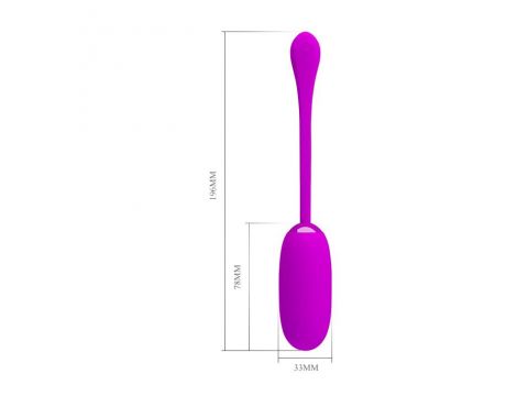 PRETTY LOVE - JULIUS EGG RED PINK 12 function vibrations - 3