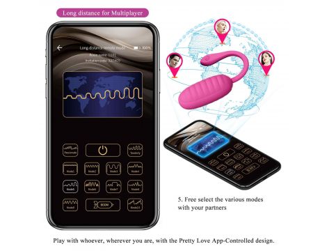 PRETTY LOVE - Catalina, 12 vibration functions Mobile APP Long-distance Control - 19