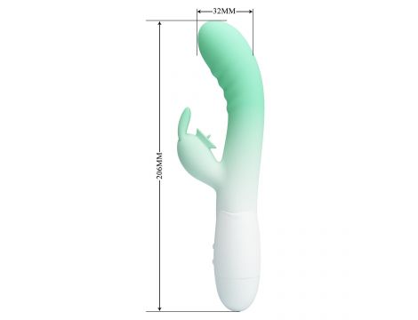 Wibrator króliczek Pretty Love Cerberus silikonowy USB 30 funkcji - 10